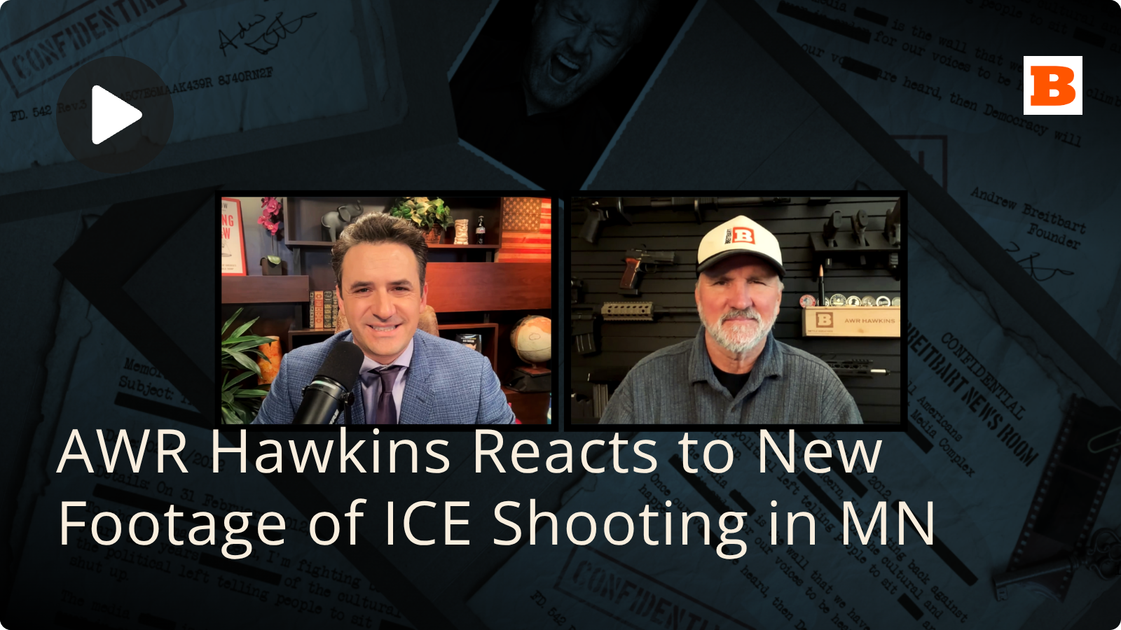 
                            AWR Hawkins Reacts to New Footage of ICE Shooting in MN
