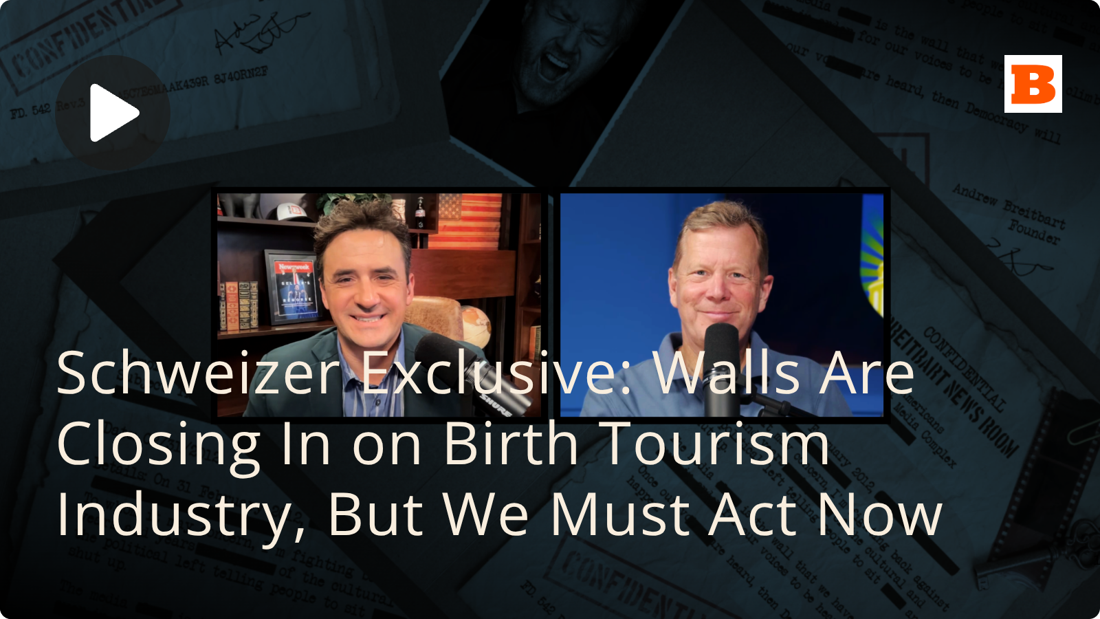 Schweizer Exclusive: Walls Are Closing In on Birth Tourism Industry, But We Must Act Now